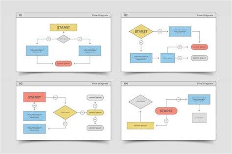 Premium Vector | Flow diagram