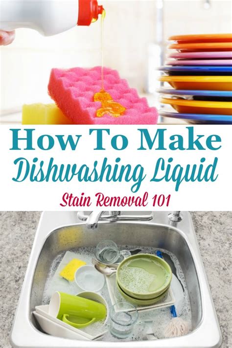 How To Make Dishwashing Liquid: Recipes You Can Use