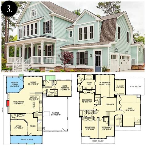 10 Modern Farmhouse Floor Plans I Love - Rooms For Rent blog