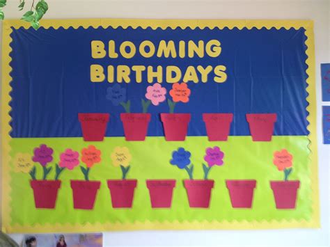 spring birthday bulletin board - Yahoo Image Search Results in 2023 ...