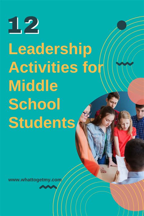 12 Leadership Activities for Middle School Students | Leadership ...