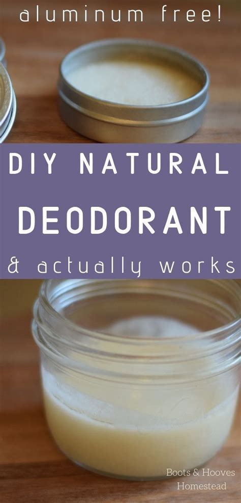 DIY Natural Deodorant that is aluminum free & actually works. | Natural ...