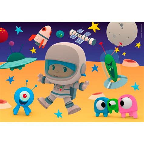 Clementoni Puzzle Pocoyo 2X20 Pieces Silver | Kidinn