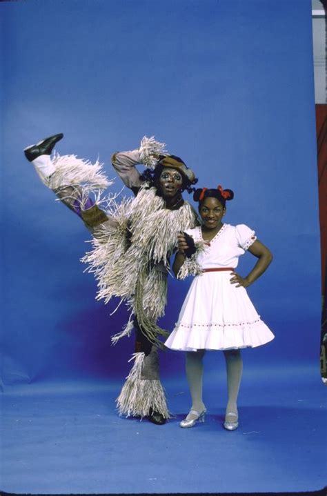 Actors Stephanie Mills & Hinton Battle in a publicity shot fr. the ...