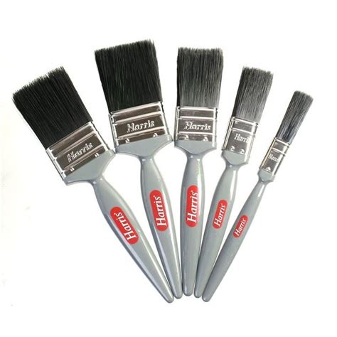 Harris Paint Brush Set 5 Piece Gloss Decorating Paint Brushes Painting ...