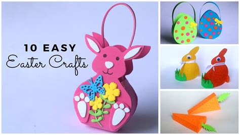 Craft Time : 10 easy Easter craft ideas