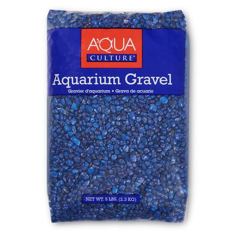 Aqua Culture Aquarium Gravel, Dark Blue, 5 lb - Walmart.com