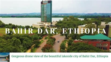 Aerial View of the Beautiful Lakeside City of Bahir Dar | Ethiopia ...