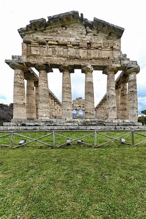 Paestum - Temple of Athena III - West Facade | The striking … | Flickr