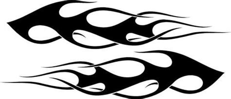 Vehicle Flames Decal Vinyl Sticker Graphics Tribal Boat | Flame decals ...