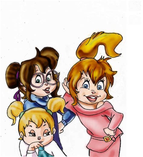 The Chipettes by Axels-inferno on DeviantArt