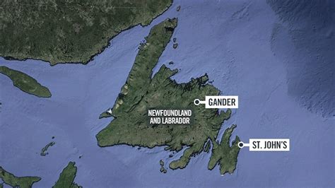 Map Of Gander Newfoundland - Long Dark Mystery Lake Map