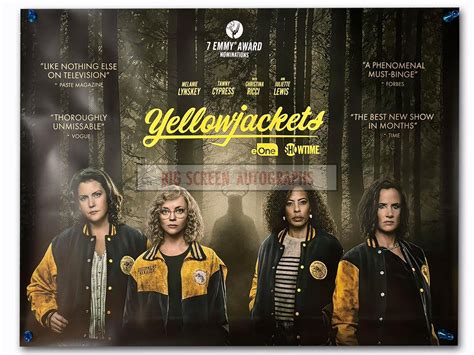 Yellowjackets promo TV quad poster | Big Screen Autographs