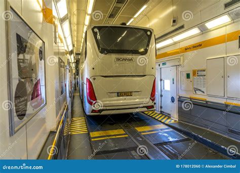 Calais, France - Inside the Eurotunnel Train Joining France and United ...