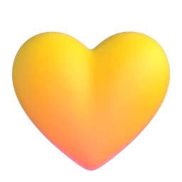 💛 Cuore Giallo Emoji on Microsoft Teams 15.0