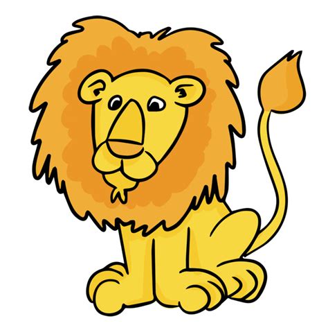 Free to Use & Public Domain Lion Clip Art | Animal clipart, Lion ...