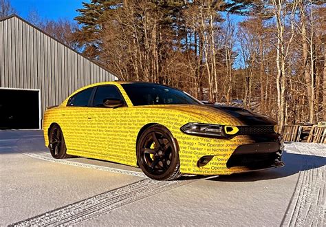 Custom Dodge Charger R/T Pays Tribute to Fallen Roadside First ...