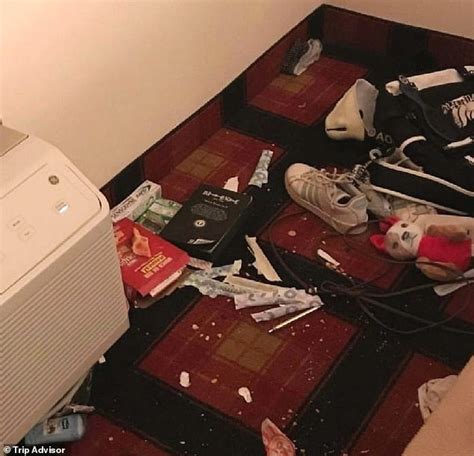 Shocking snaps show the destruction guests have left behind at hotels ...