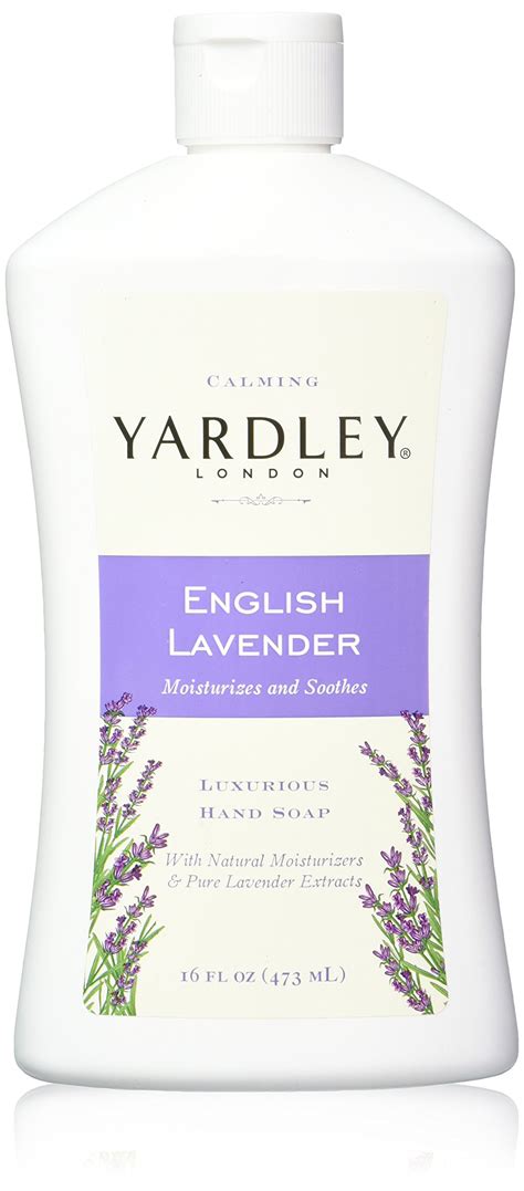 Yardley London English Lavender Liquid Hand Soap Refill, 16 Ounce- Buy ...