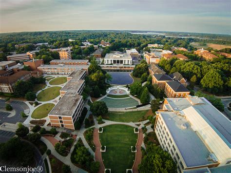 Clemson Photo of campus and aerial and drone and clemsonjoe - TigerNet