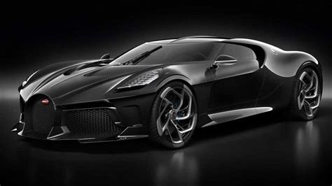 Bugatti La Voiture Noire Debuts: Most Expensive New Car Ever