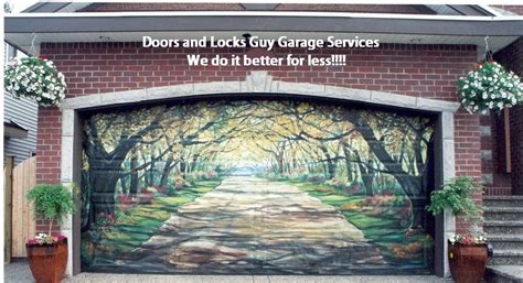 Incredible Realistic Garage Door Murals For Small Space | Modern Garage ...