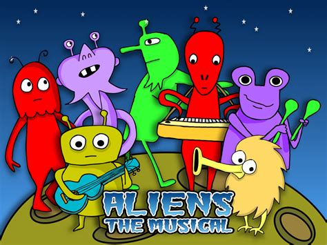 Alien Music Invasion - Dryden Art