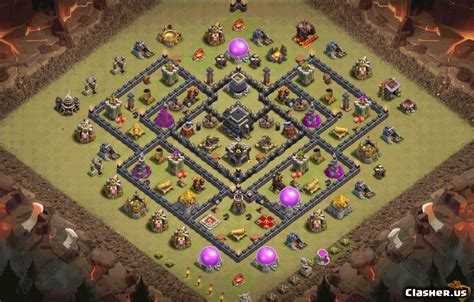 [Town Hall 9] TH9 War/Trophy base #FBD17802 [With Link] [8-2023 ...