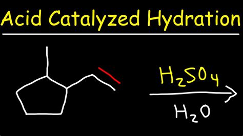 Alkene + H2SO4 + H2O - YouTube