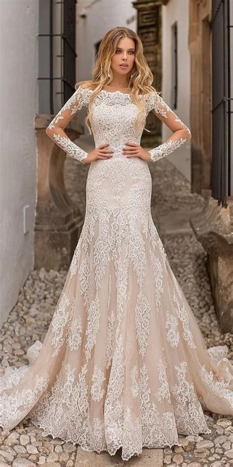 30 Gorgeous Lace Wedding Dresses You Admire | DMYD