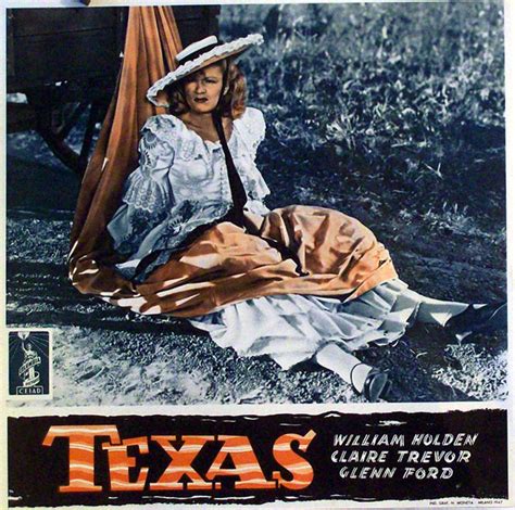 "TEXAS" MOVIE POSTER - "TEXAS " MOVIE POSTER