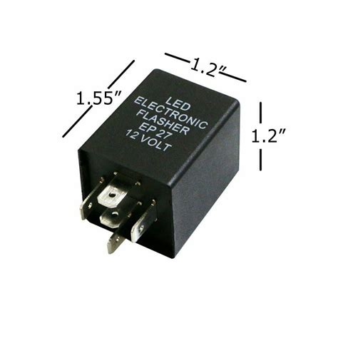 12V 5Pin EP27 LED Flasher Relay Car Turn Signal Indicator Blinker Flash ...