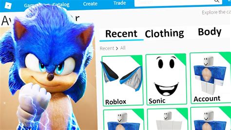 MAKING SONIC THE HEDGEHOG 2 a ROBLOX ACCOUNT - YouTube