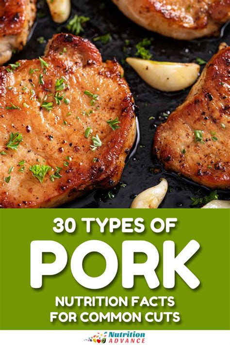 30 Types of Pork: Nutrition Facts For Common Cuts - Nutrition Advance