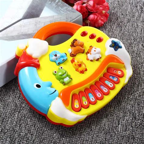 Funny Lovely Baby Children Kids Musical Educational Animal Farm Piano ...