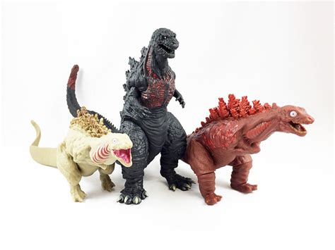 Shin Godzilla - Bandai 2016 Vinyl Figures - Set of 3