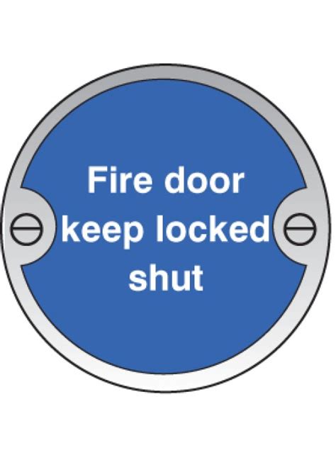 Fire Door Keep Locked Shut