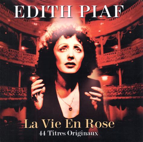 Edith Piaf - La Vie En Rose (44 Titres Origineaux) (2007, Cardboard ...