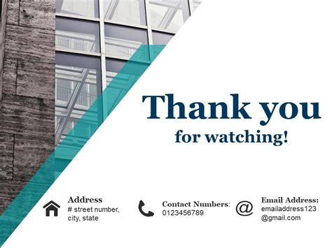 Thank You For Watching My Slideshow