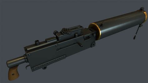 Browning M1917 HMG — polycount