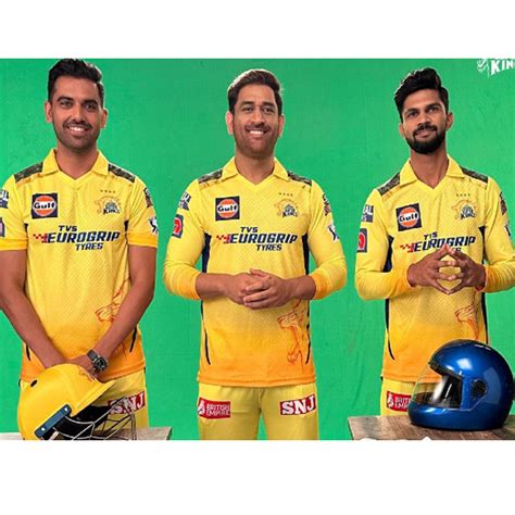 CSK Official Ms Dhoni Jersey 2023 | IPL jersey - Cyberried Store