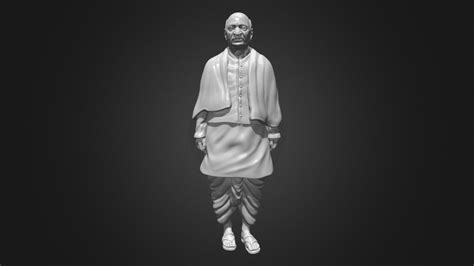 Statue Of Unity ( SARDAR PATEL ) - 3D model by vishaljeengar09 [24603cc ...