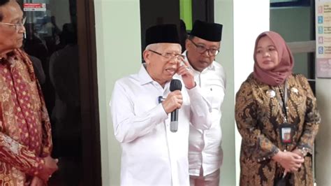 Dibanding Debat Capres-cawapres 2019, Ma'aruf Amin: Debat Capres Tahun ...