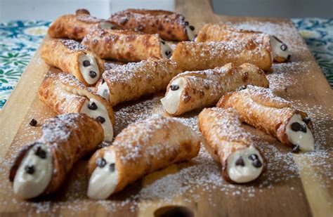 Vegan Chocolate Chip Cannoli — 86 Eats | Vegan dessert recipes, Food ...