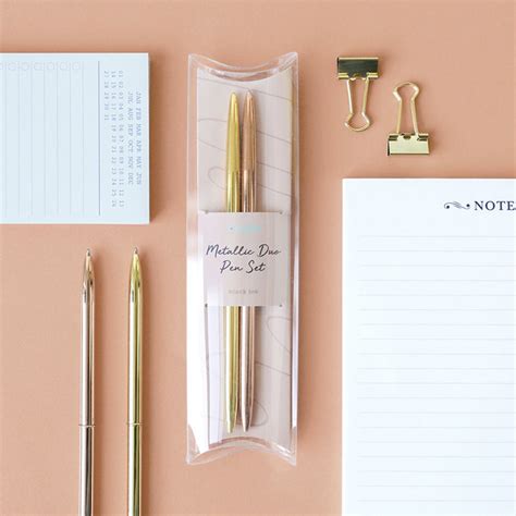 MochiThings: Metallic Gold Pen Set