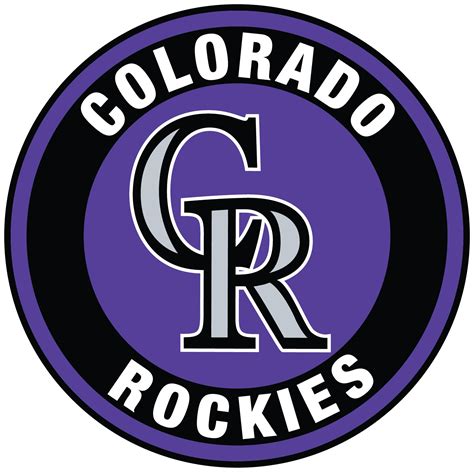 Colorado Rockies CR Logo Distressed Vintage logo T-shirt 6 Sizes S-3XL ...