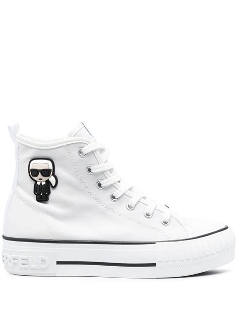 Karl Lagerfeld Ikonik Karl high-top Sneakers - Farfetch