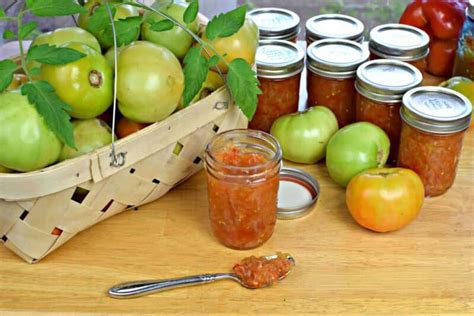 Can with me! Green Tomato Relish *Video* and Recipe - Southern Plate