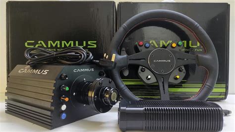 Simulator Set - CAMMUS Direct Drive Wheel Base + Steering Wheel 15NM ...