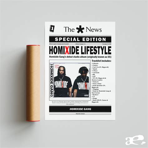 Homixide Gang Homixide Lifestyle Aesthetic Album Art - Etsy